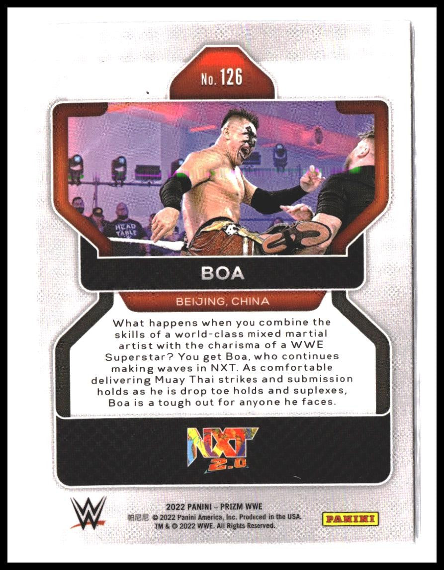 Boa #126 2022 Panini Prizm WWE