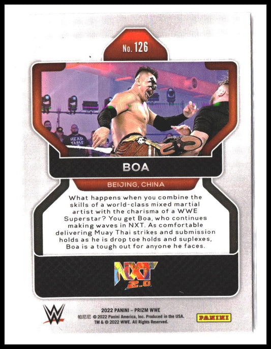 Boa #126 2022 Panini Prizm WWE