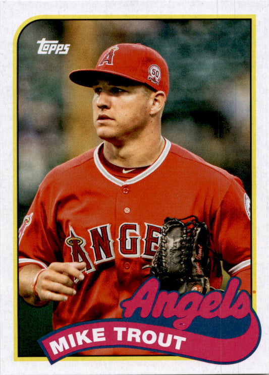 2023 Topps Archives #89DH-5 Mike Trout / Shohei Los Angeles Angels