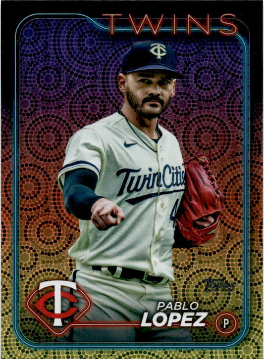 2024 Topps Summer Holiday # Pablo Lopez Twins