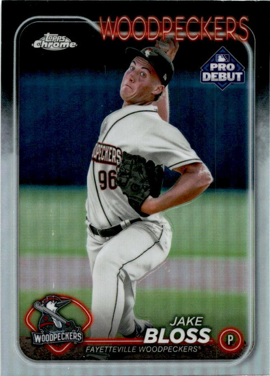 2024 Topps Chrome Pro Debut #PDC-142 Jake Bloss Houston Astro