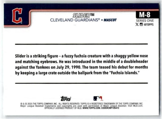 2025 Topps #M-8 Slider Cleveland
