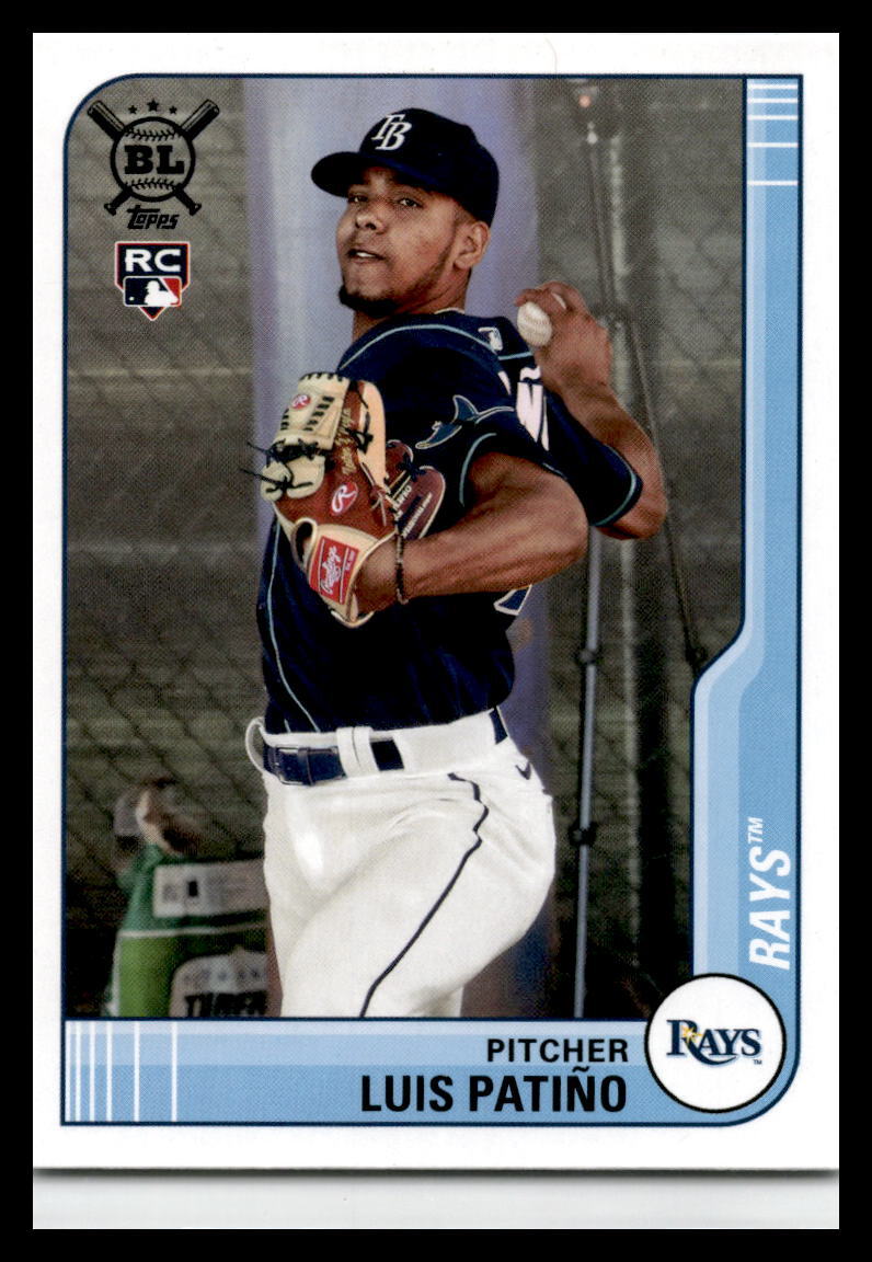 2021 Topps Big League Rookie #174 Luis Patino Tampa Bay Rays