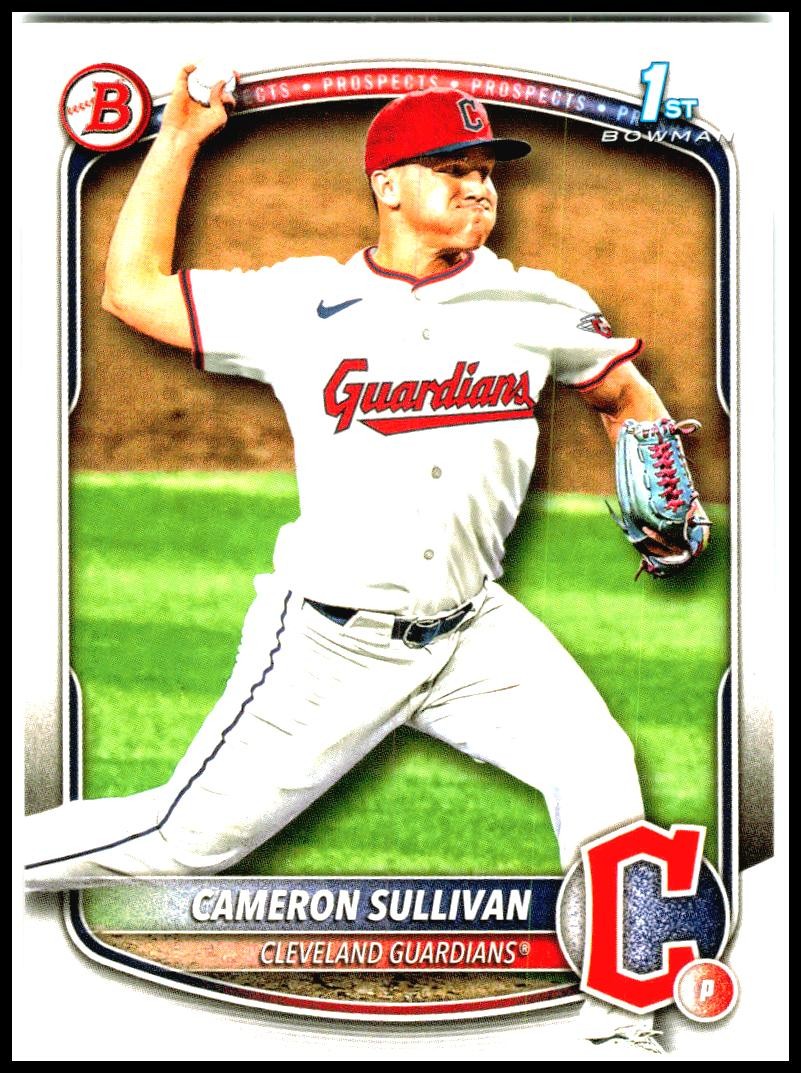 2025 Bowman Prospects #BP-97 Cameron Sullivan Cleveland Guardians