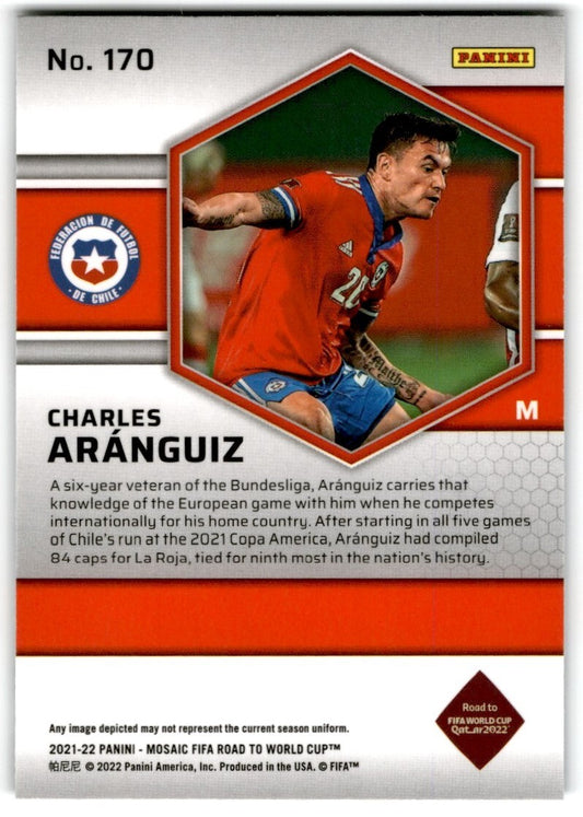 2022 Mosaic Charles Aránguiz Rookie Chile #170
