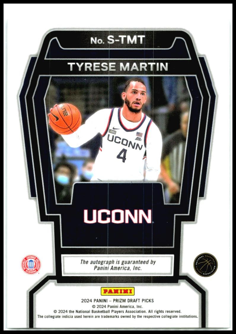 2024 Panini Prizm Draft Picks Signatures #S-TMT Tyrese Martin Auto Nets