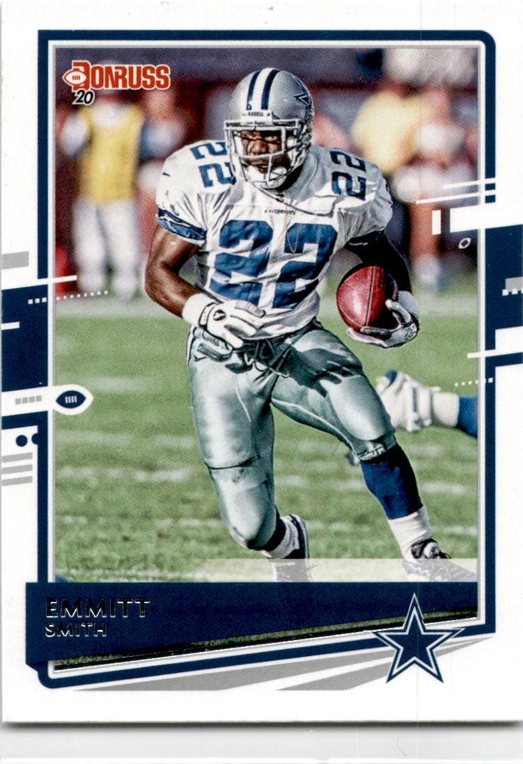 2020 Donruss #86 Emmitt Smith Dallas Cowboys