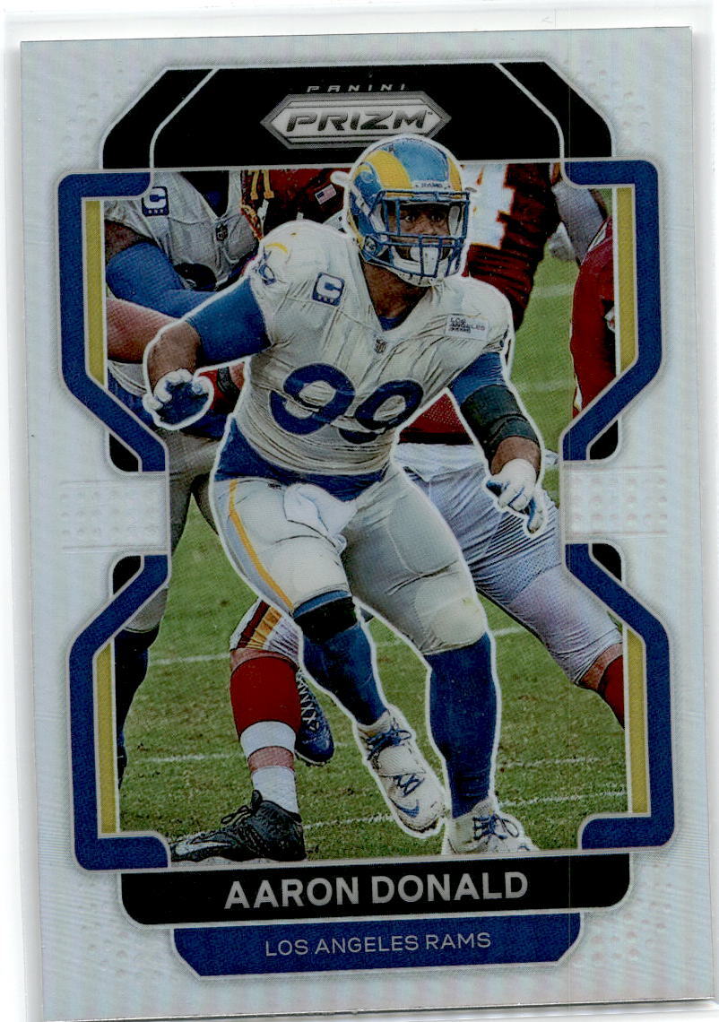 2021 Panini Prizm Silver #69 Aaron Donald Los Angeles Rams