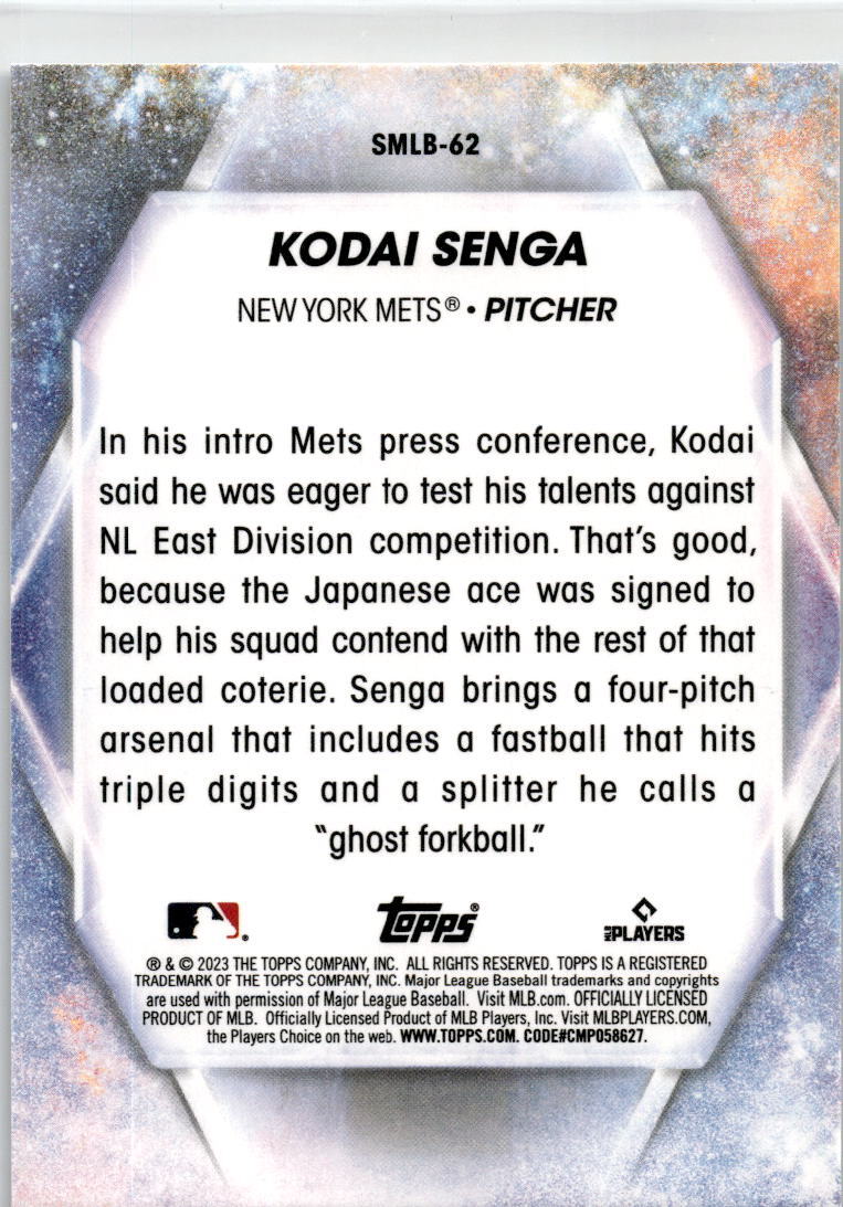 2023 Topps Update Stars of MLB #SMLBC-62 Kodai Senga