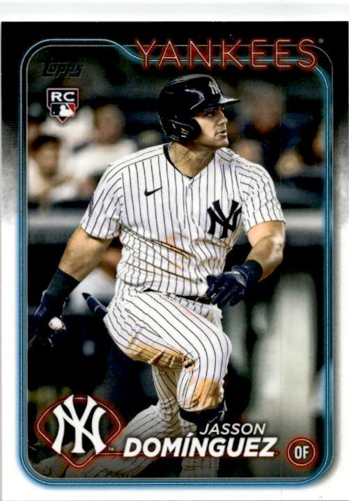 2024 Topps New York Yankees #NYY-10 Jasson Domínguez New York Yankees