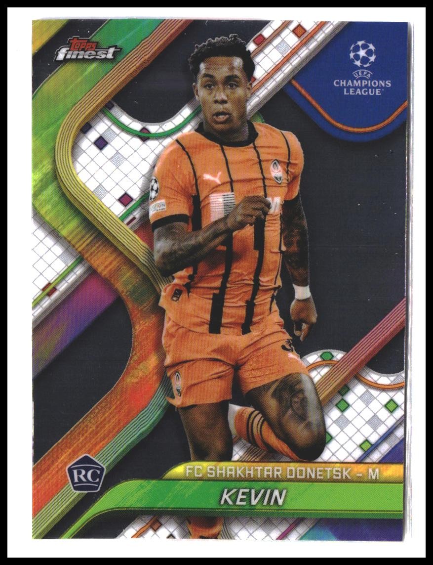 Kevin #81 2024-25 Finest UEFA Club Competitions Rookie RC