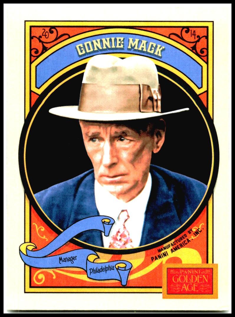 2014 Panini Golden Age #31 Connie Mack Philadelphia Athletics
