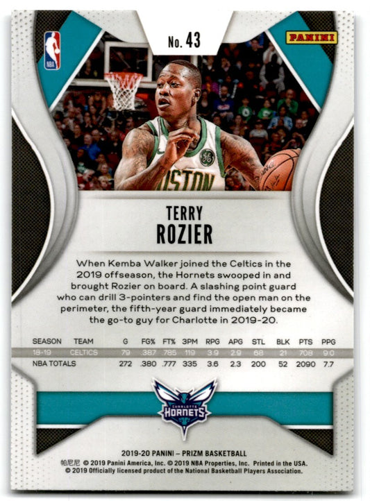 2019-20 Panini Prizm Terry Rozier Charlotte Hornets #43