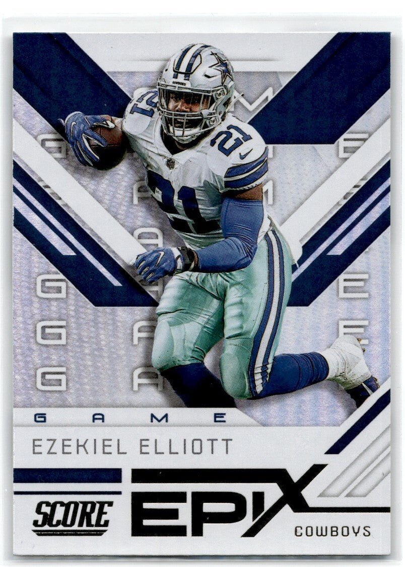 2019 Score Epix Game Ezekiel Elliott Dallas Cowboys #EG-9