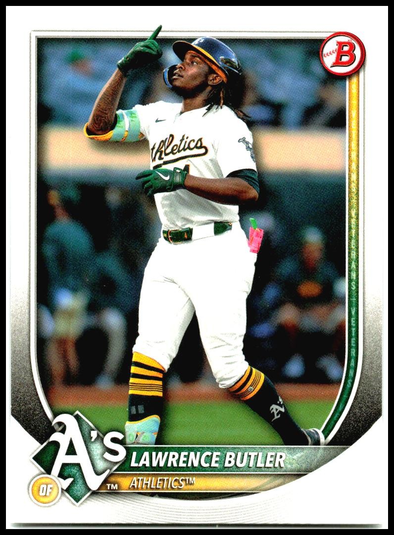 2025 Bowman #14 Lawrence Butler Athletics
