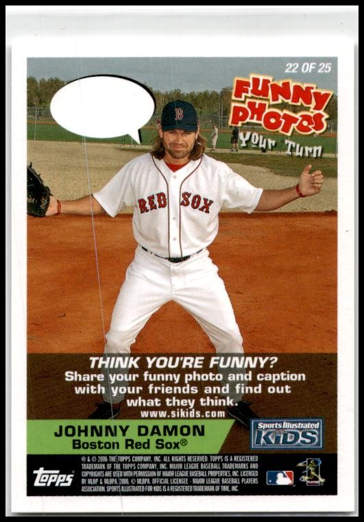 2006 Topps Opening Day Sports Illustrated For Kids #22 Ichiro / Damon