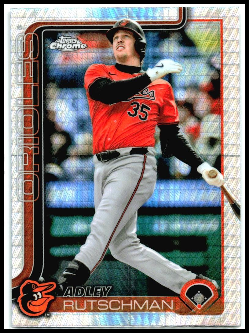 2025 Topps Chrome Prism #271 Adley Rutschman Baltimore Orioles