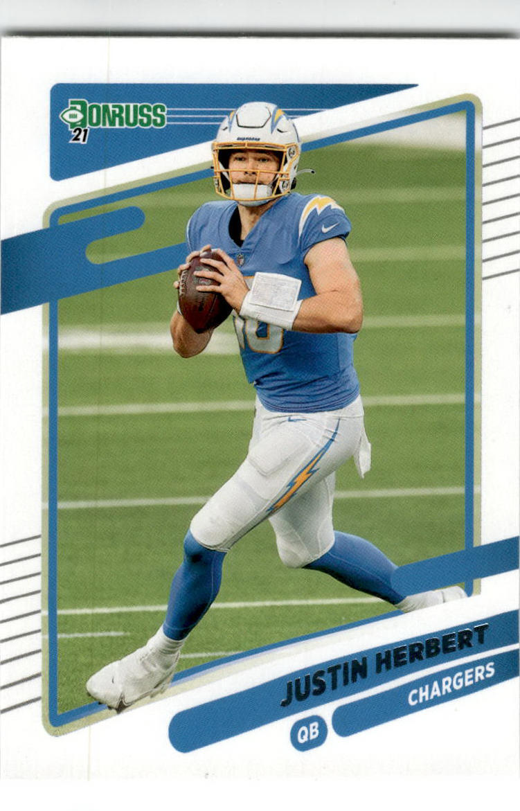 2021 Donruss #70 Justin Herbert Los Angeles Chargers