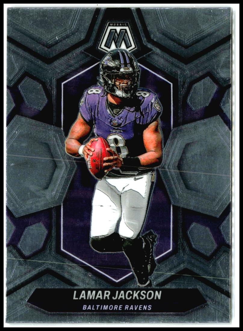2024 Panini Mosaic #15 Lamar Jackson Baltimore Ravens