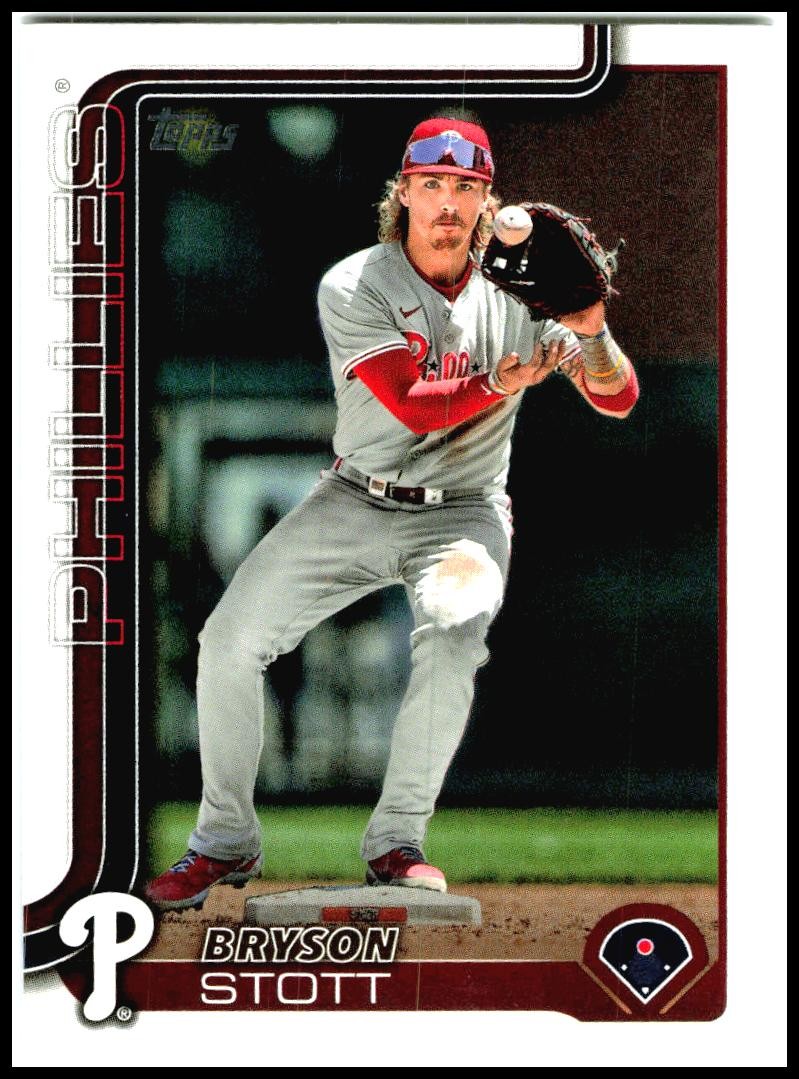2025 Topps #147 Bryson Stott Philadelphia Phillies