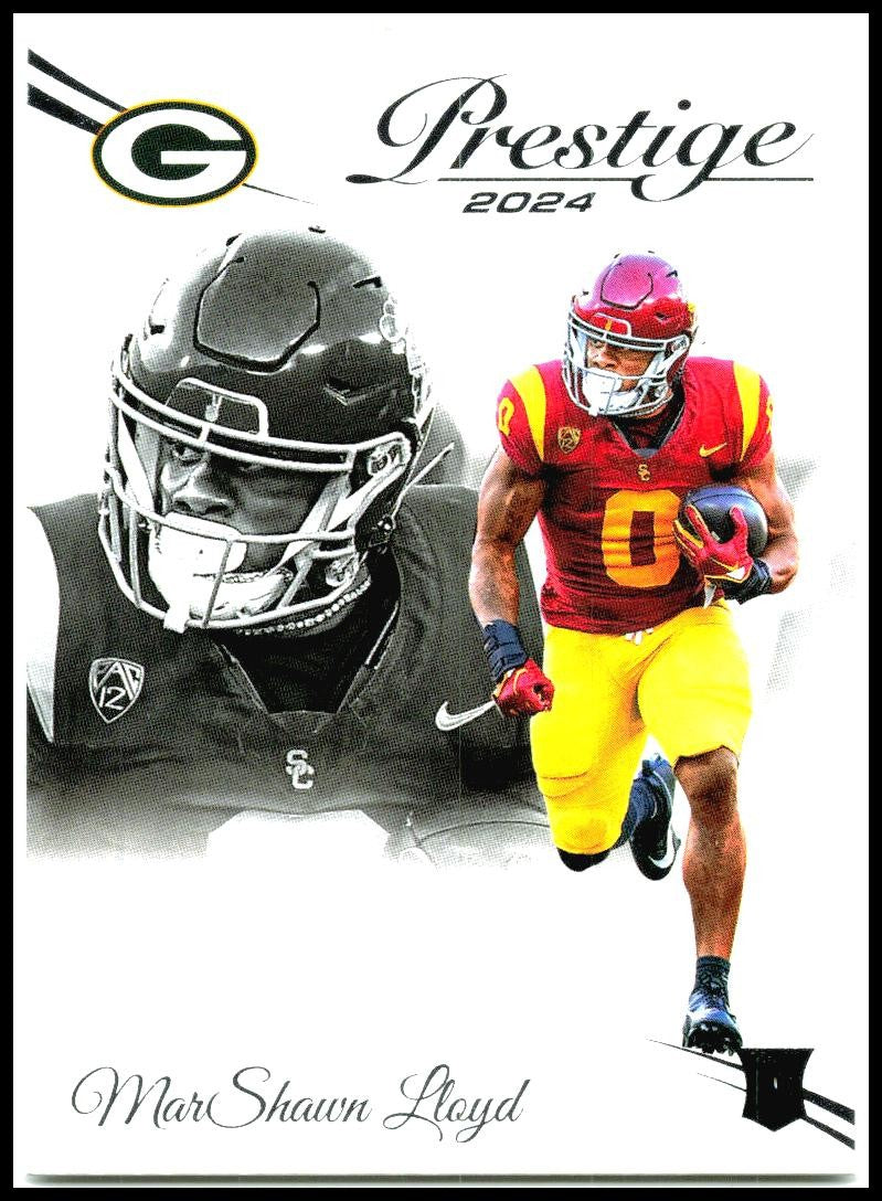 2024 Panini Prestige #381 MarShawn Lloyd Rookie Green Bay Packers