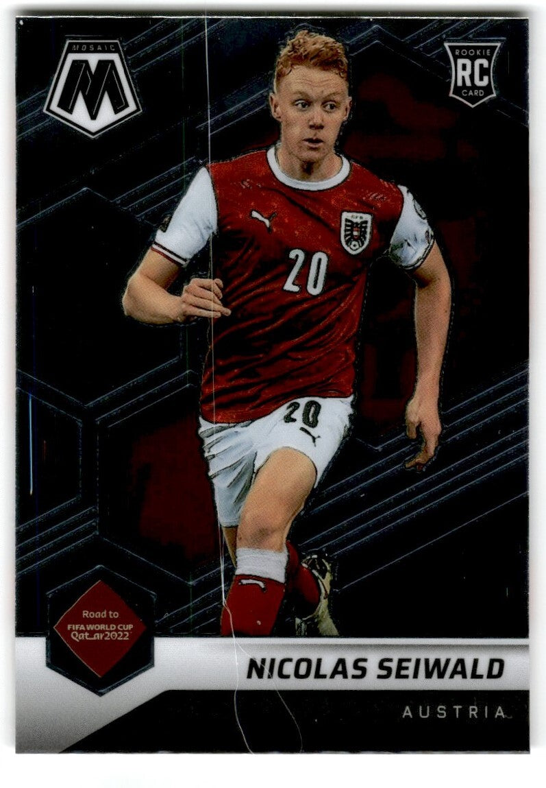 2022 Mosaic Nicolas Seiwald Rookie FC Red Bull Salzburg #80