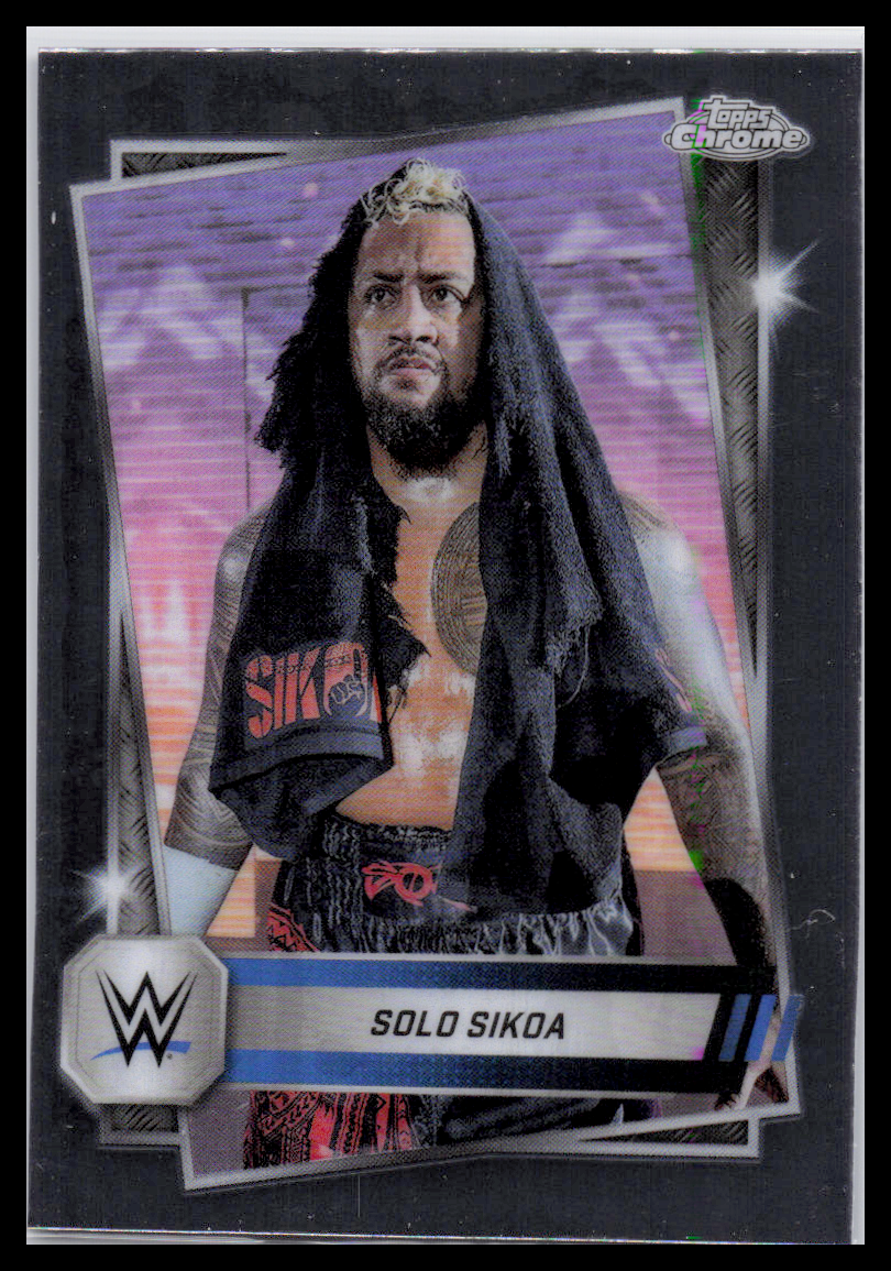 2024 Topps Chrome WWE #17 Solo Sikoa