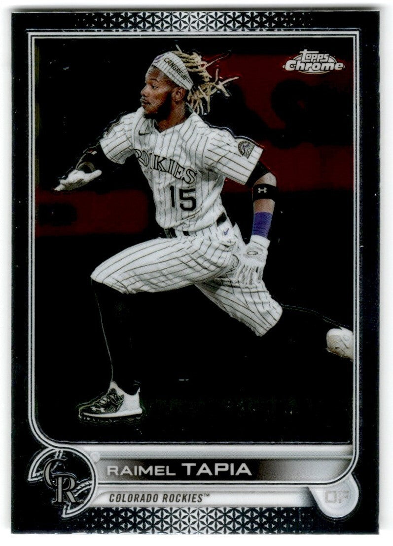 2022 Topps Chrome Raimel Tapia Colorado Rockies #69