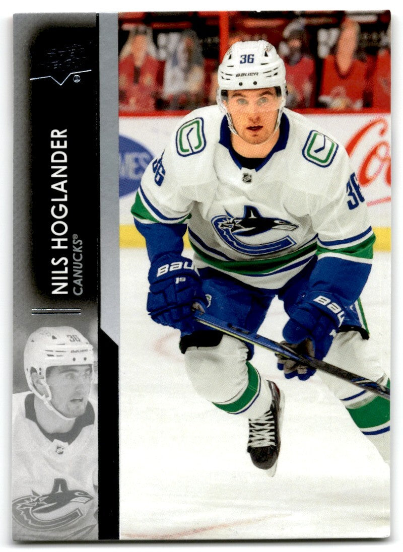 2021-22 Upper Deck Nils Hoglander Vancouver Canucks #174