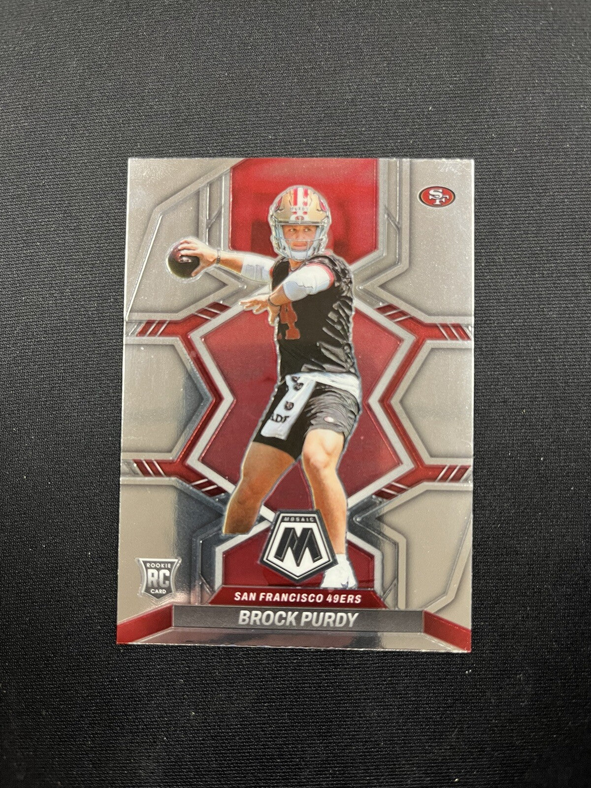 2022 Panini Mosaic #367 Brock Purdy. RC SF 49er