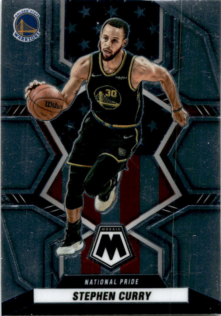 2021-22 Panini Mosaic #247 Stephen Curry Golden State Warriors
