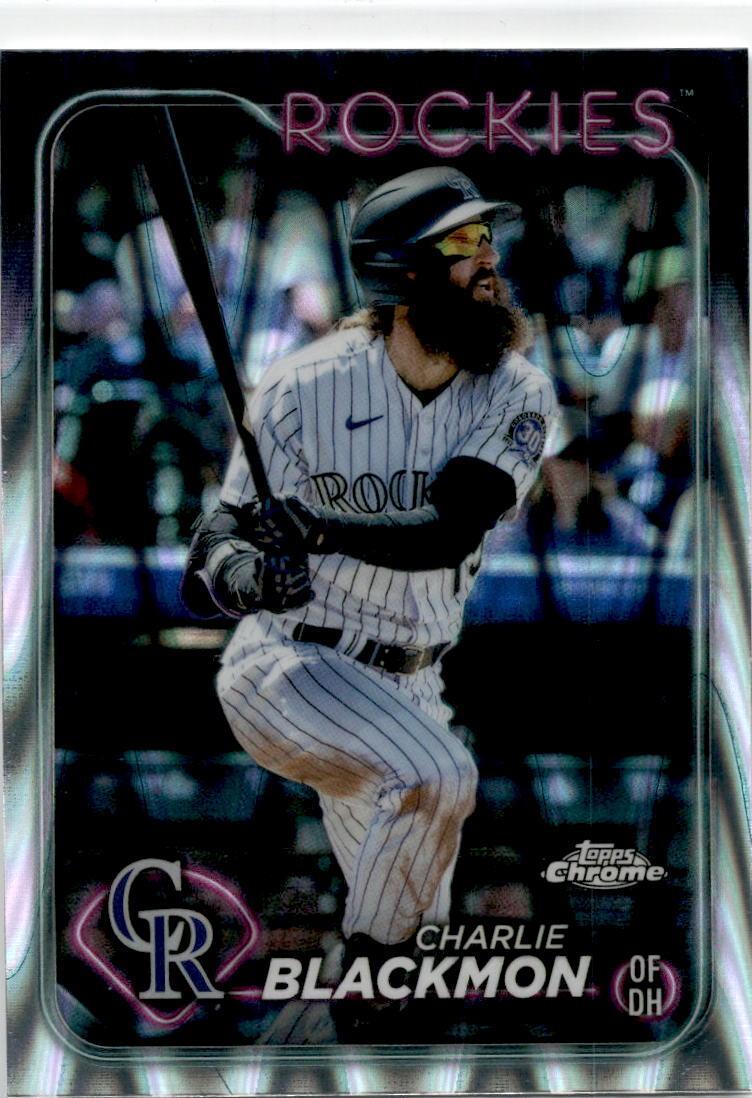 2024 Topps Raywave Refractor #431 Charlie Blackmon Colorado Rockies