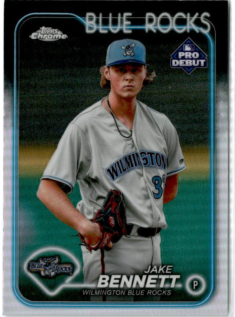 2024 Topps Chrome Pro Debut #PDC-195 Jake Bennett Washington Nationals