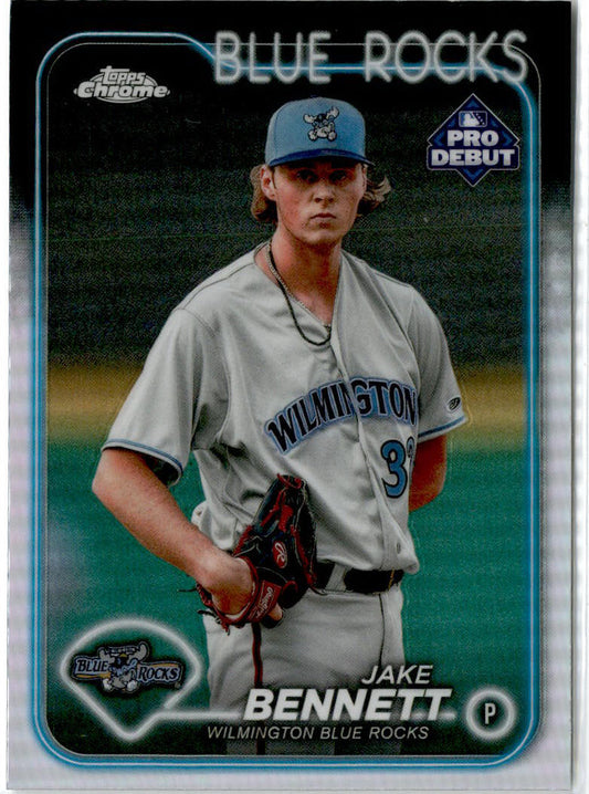 2024 Topps Chrome Pro Debut #PDC-195 Jake Bennett Washington Nationals