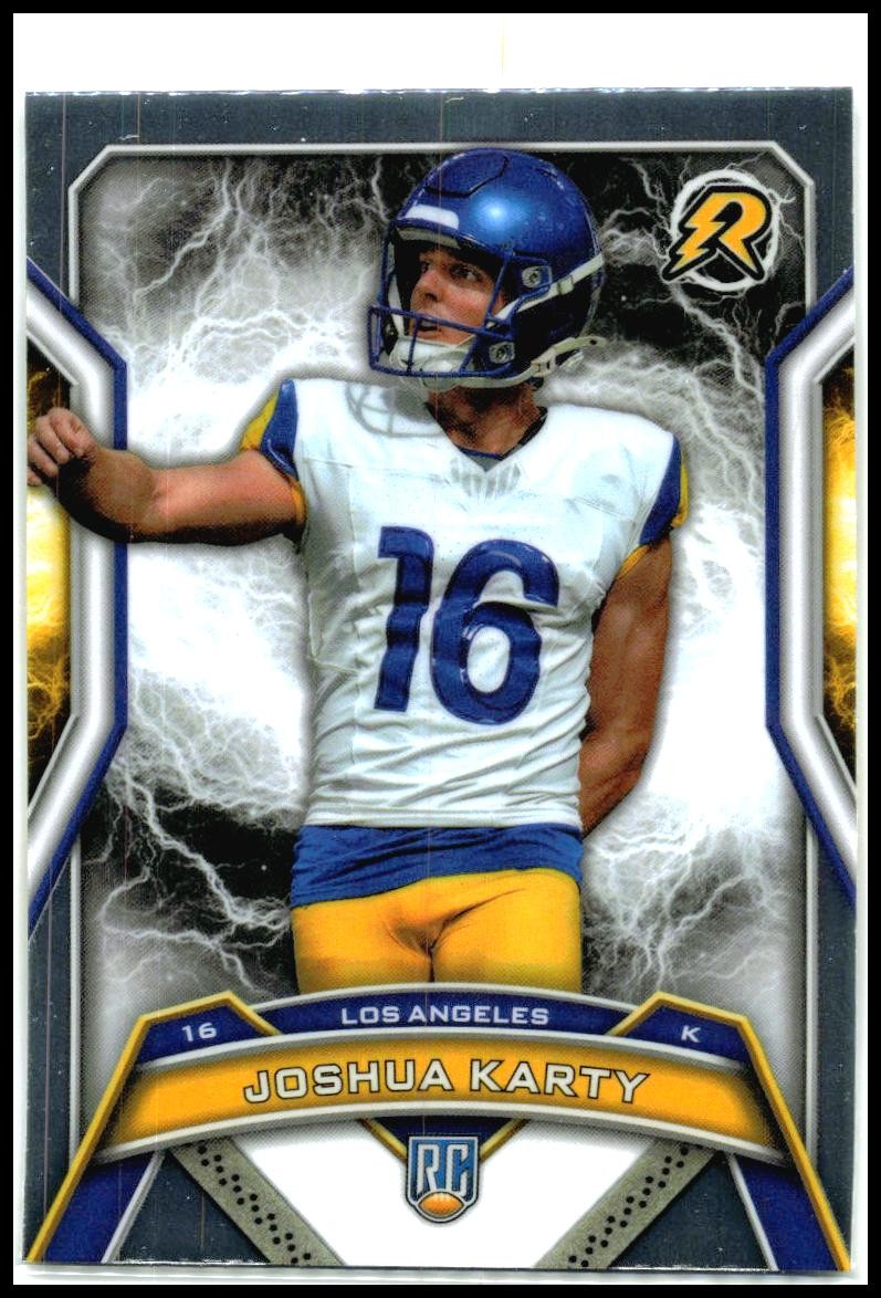 2024 Topps Resurgence #157 Joshua Karty Rookie Los Angeles Rams