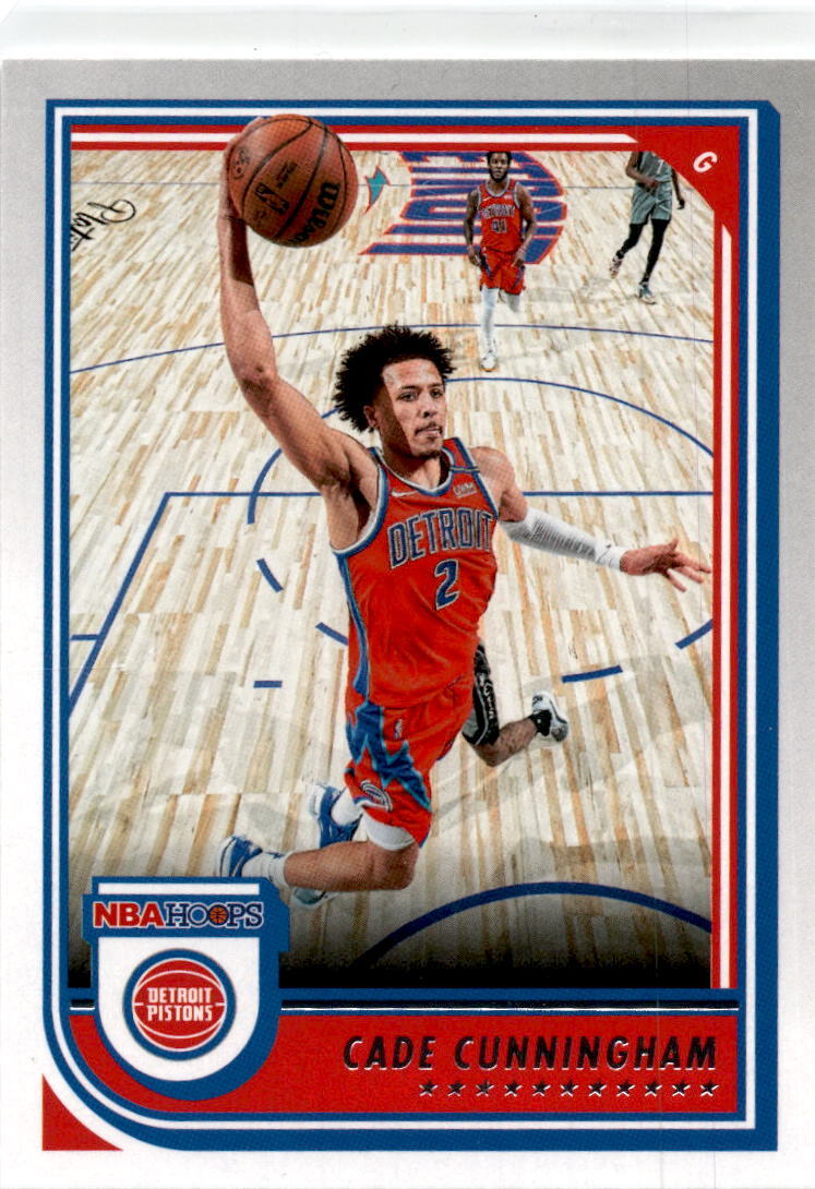 2022-23 Hoops #59 Cade Cunningham Detroit Pistons