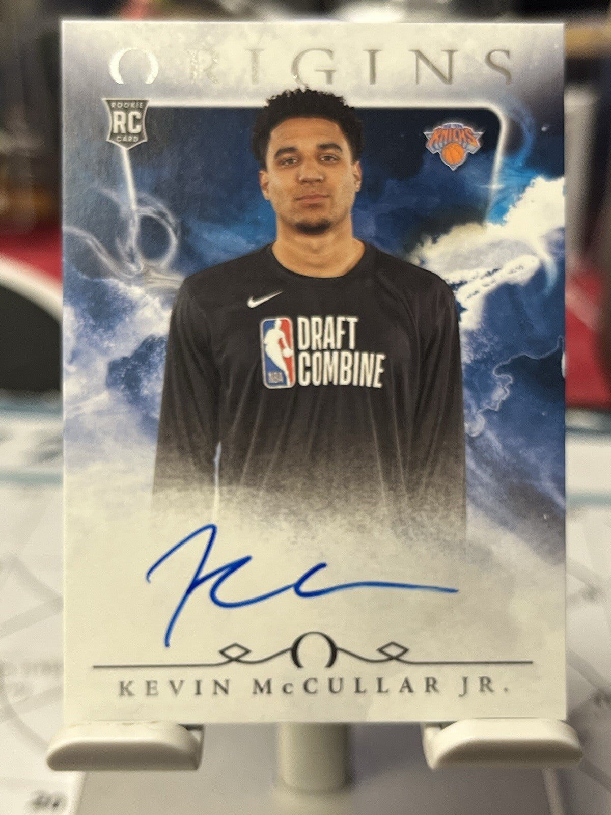 2024-25 Origins RA-KMJ Kevin McCullar JR Auto New York Knicks