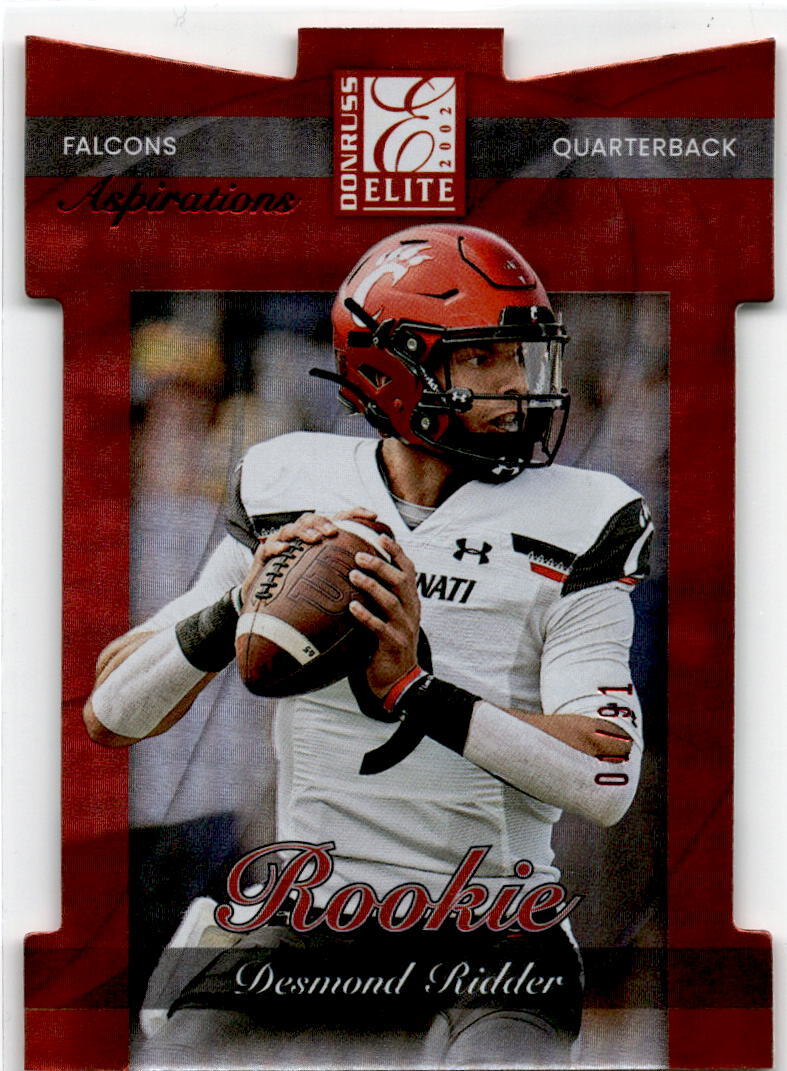 2022 Donruss Elite 2001 Elite Aspirations Die-Cut #48 Desmond Ridder 01/91