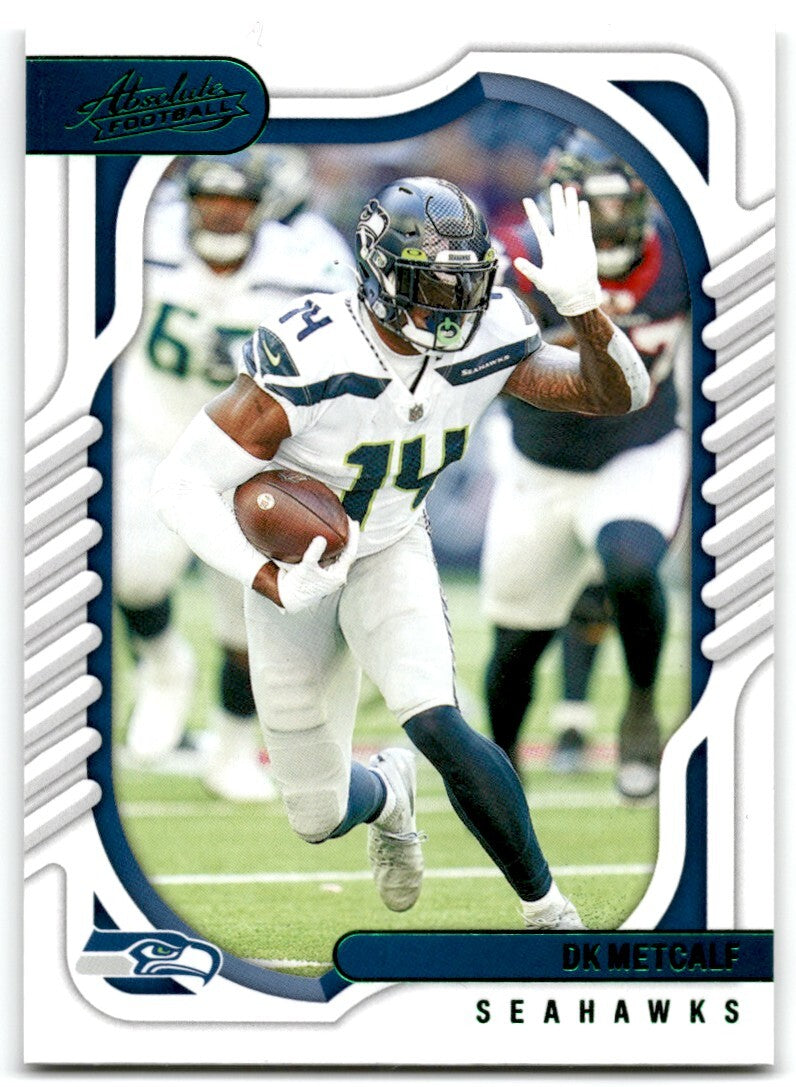 2022-23 Panini Absolute Green DK Metclaf Seattle Seahawks #83