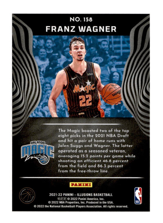 2021 Panini Illusions #158 Franz Wagner