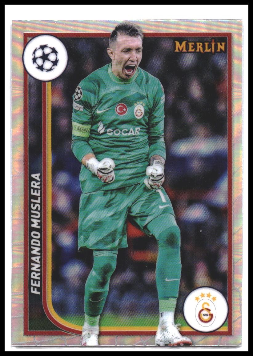 2023-24 Merlin UEFA Club Competitions #66 Fernando Muslera Refractor