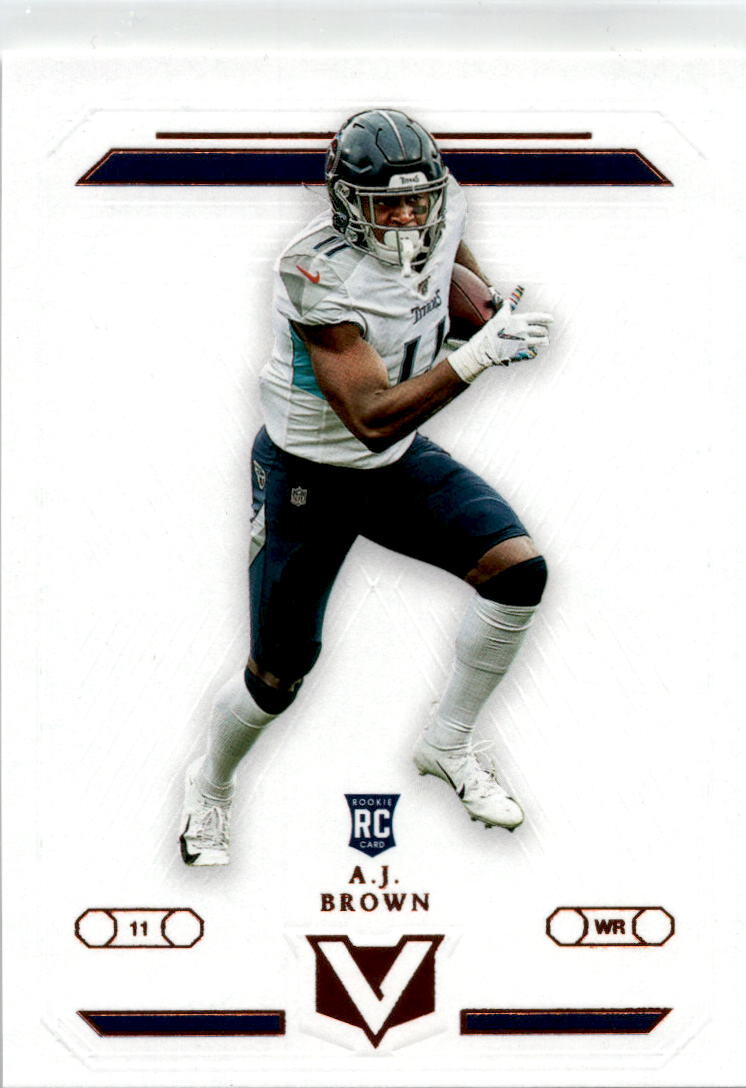 2019 Panini Chronicles #V-7 A.J. Brown RC Tennessee Titans/ PHILADELPHIA EAGLES