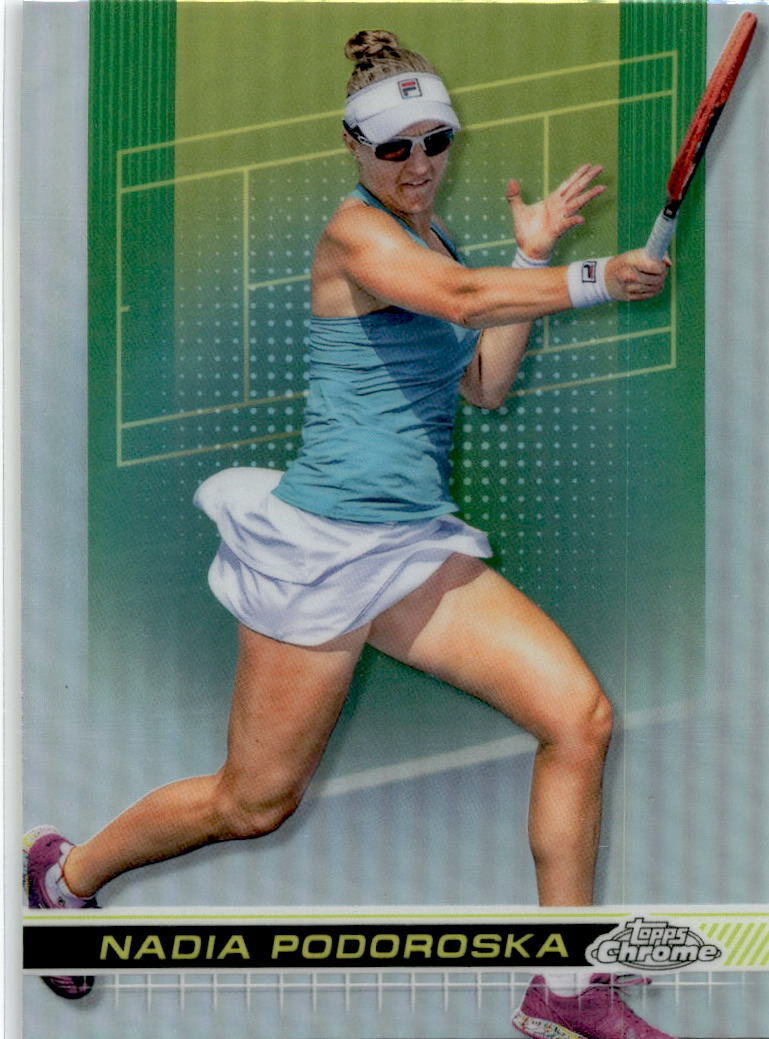 2024 Topps Chrome Tennis Refractor #83 Nadia Podoroska