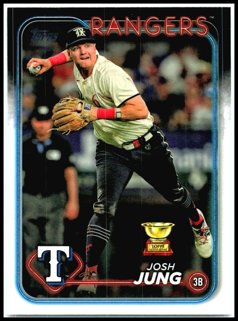 2024 Topps #620 Josh Jung Texas Rangers