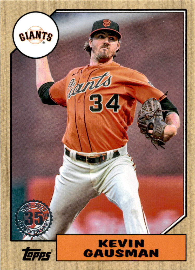 2022 Topps #86B-1 Kevin Gausman San Francisco Giants