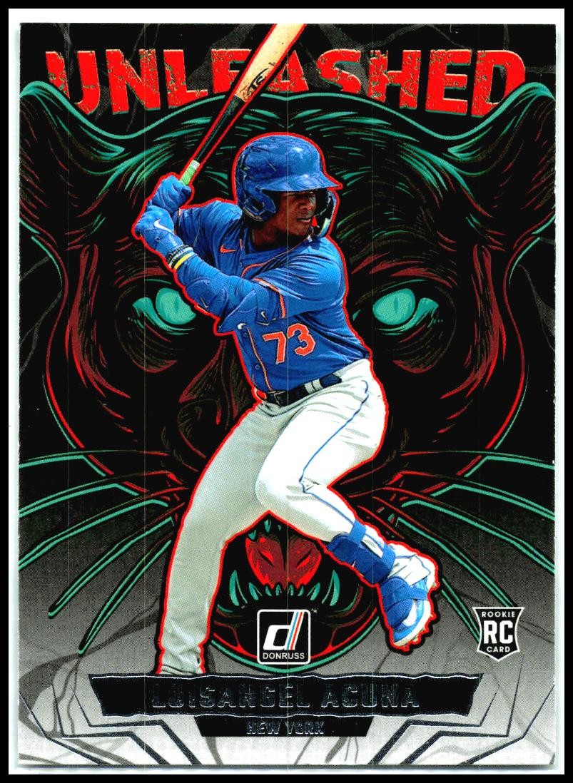 2025 Donruss Unleashed #2 Luisangel Acuna New York Mets