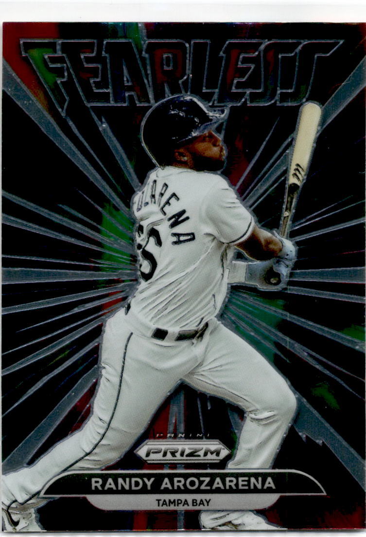2022 Panini Prizm Fearless #FL-15 Randy Arozarena Tampa Bay Rays