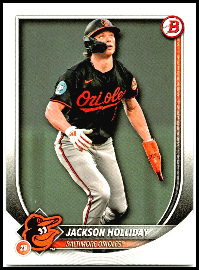2025 Bowman #77 Jackson Holliday Baltimore Orioles