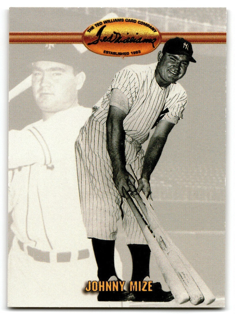 1993 Ted Williams Johnny Mize New York Yankees #66