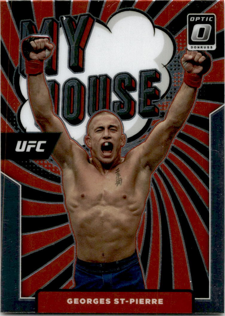 2022 Donruss Optic UFC #25 Georges St-Pierre